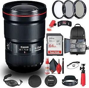 Canon 0573C002 EF 16-35mm f/2.8L III USM Lens Bundle