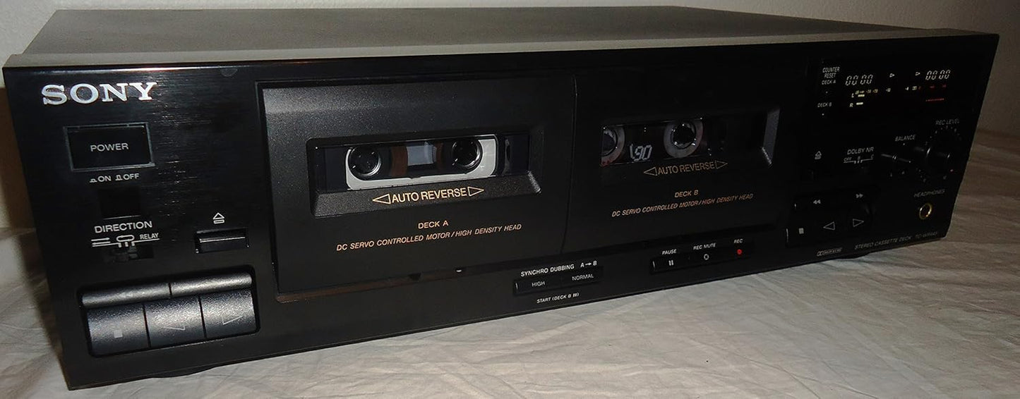 Sony TC-WR445 Dual Cassette Tape Deck