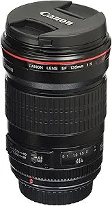 Canon EF 135mm f/2L USM Prime Lens (Renewed)