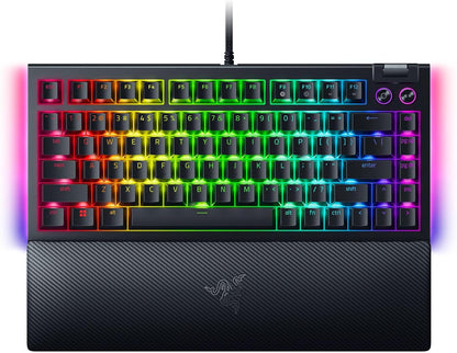 Razer BlackWidow V4 75% Hot-Swap RGB Keyboard Renewed