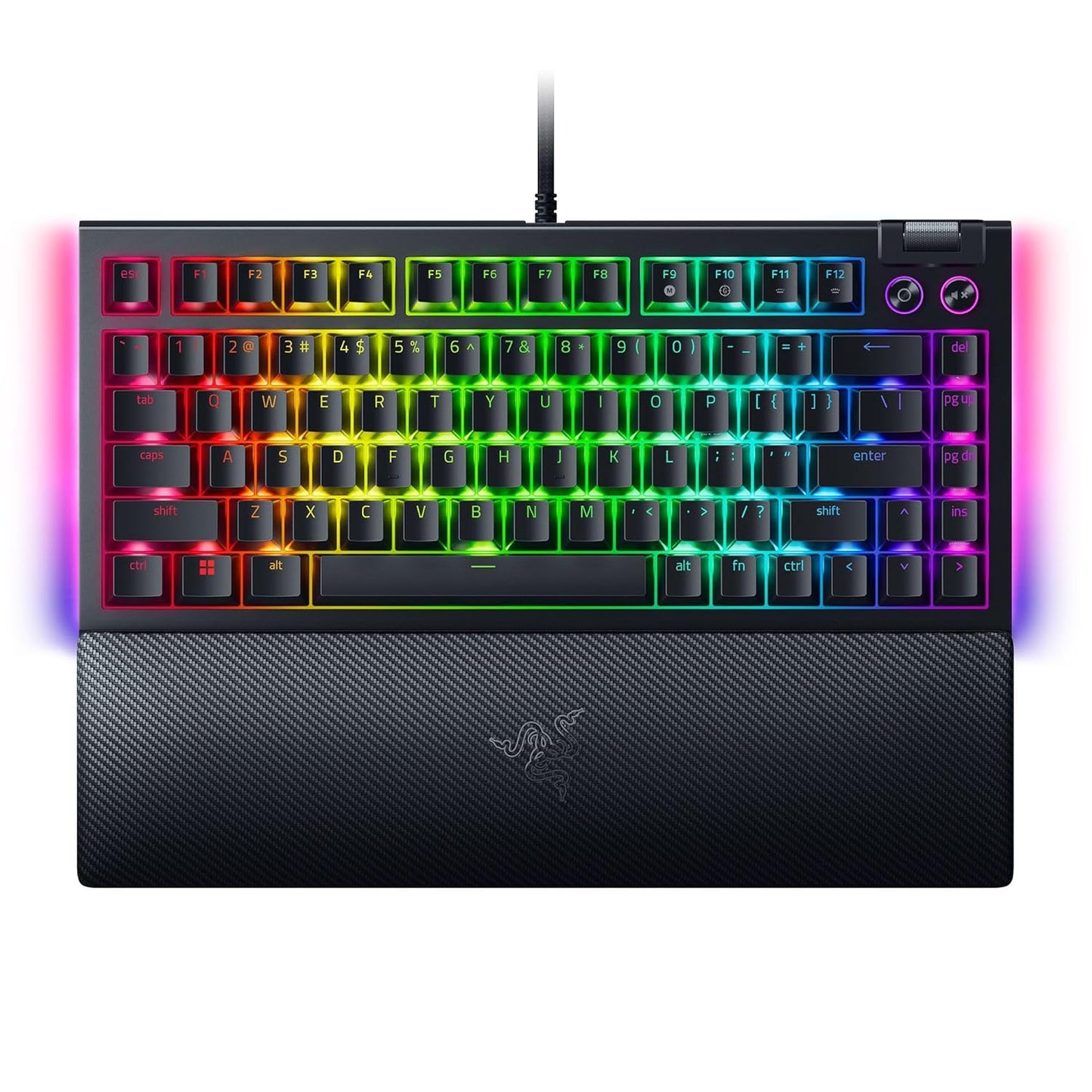 Razer RZ03-05000100-R3M1 BlackWidow V4 75% Hot-Swappable Gaming Keyboard