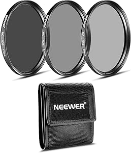 Neewer 10087838 77MM ND Filter Set ND2 ND4 ND8