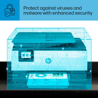 HP 9018e OfficeJet Pro Wireless All-in-One Printer (Renewed)