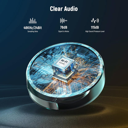 Neewer B0DK783X81 Wireless Lavalier Microphone Set