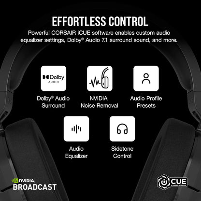 Corsair CA-9011280-NA HS55 Wireless Gaming Headset