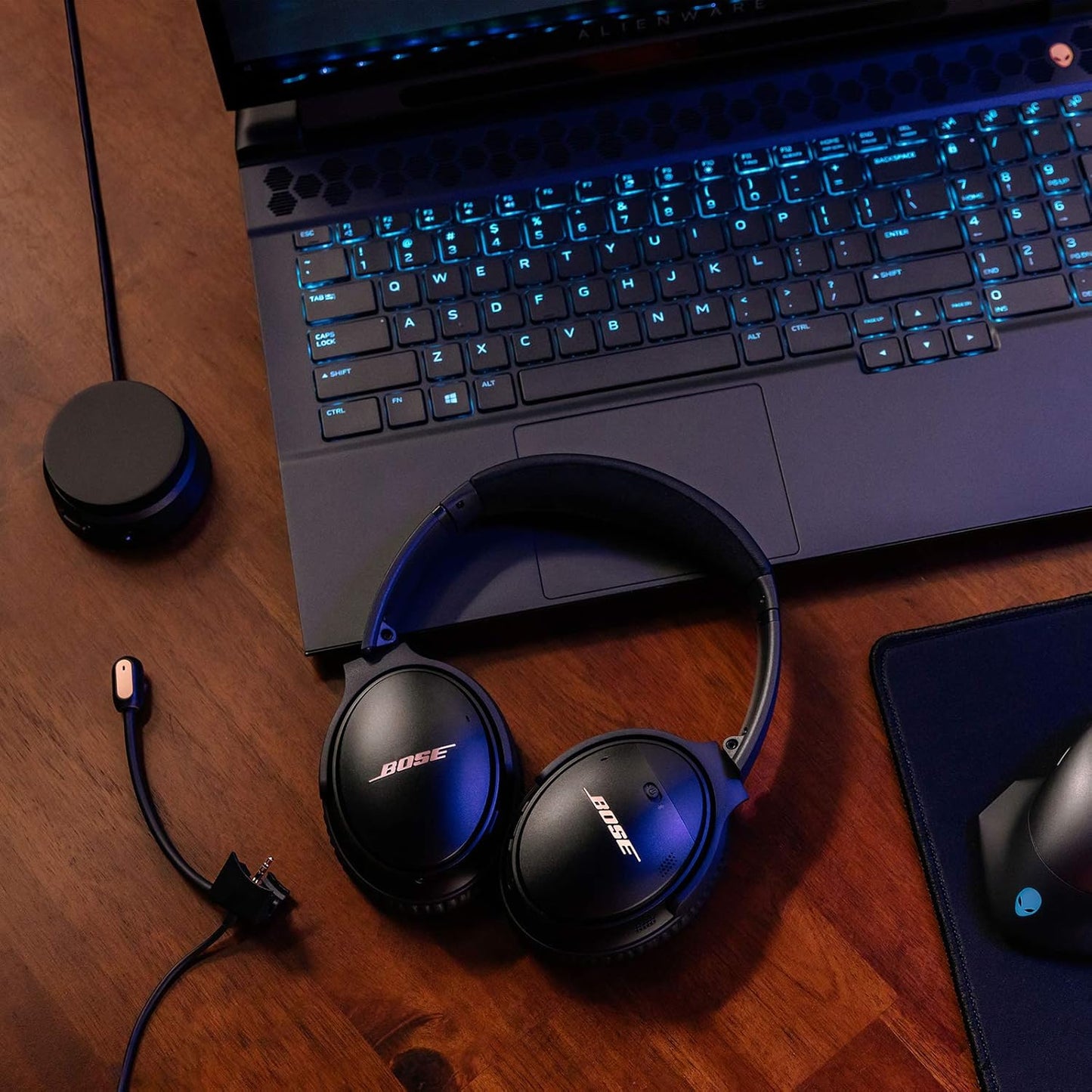 Bose 852061-0010 QuietComfort 35 II Gaming Headset Noise Cancelling