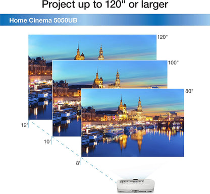 Epson Home Cinema 5050UB 4K PRO-UHD Projector (Renewed)