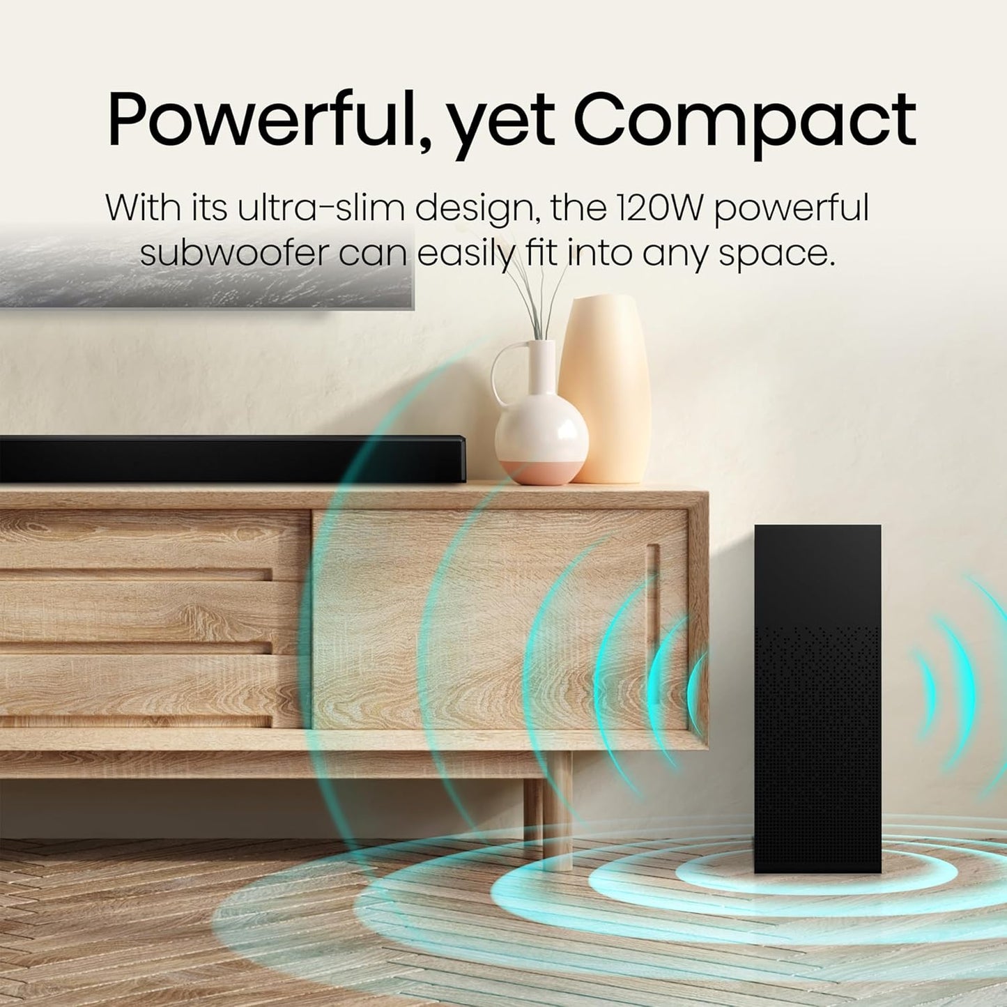 Hisense HS2100 2.1 Ch Sound Bar with Wireless Subwoofer