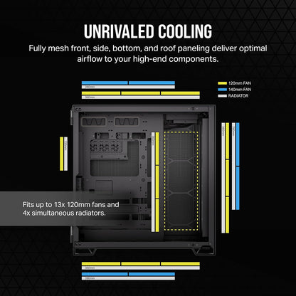 Corsair CC-9011259-WW 6500D Airflow ATX PC Case