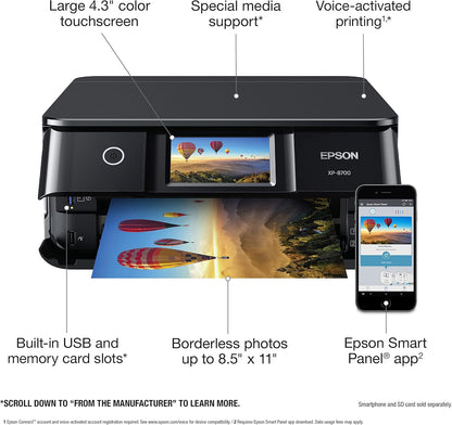 Epson XP-8700 Expression Photo All-in-One Printer