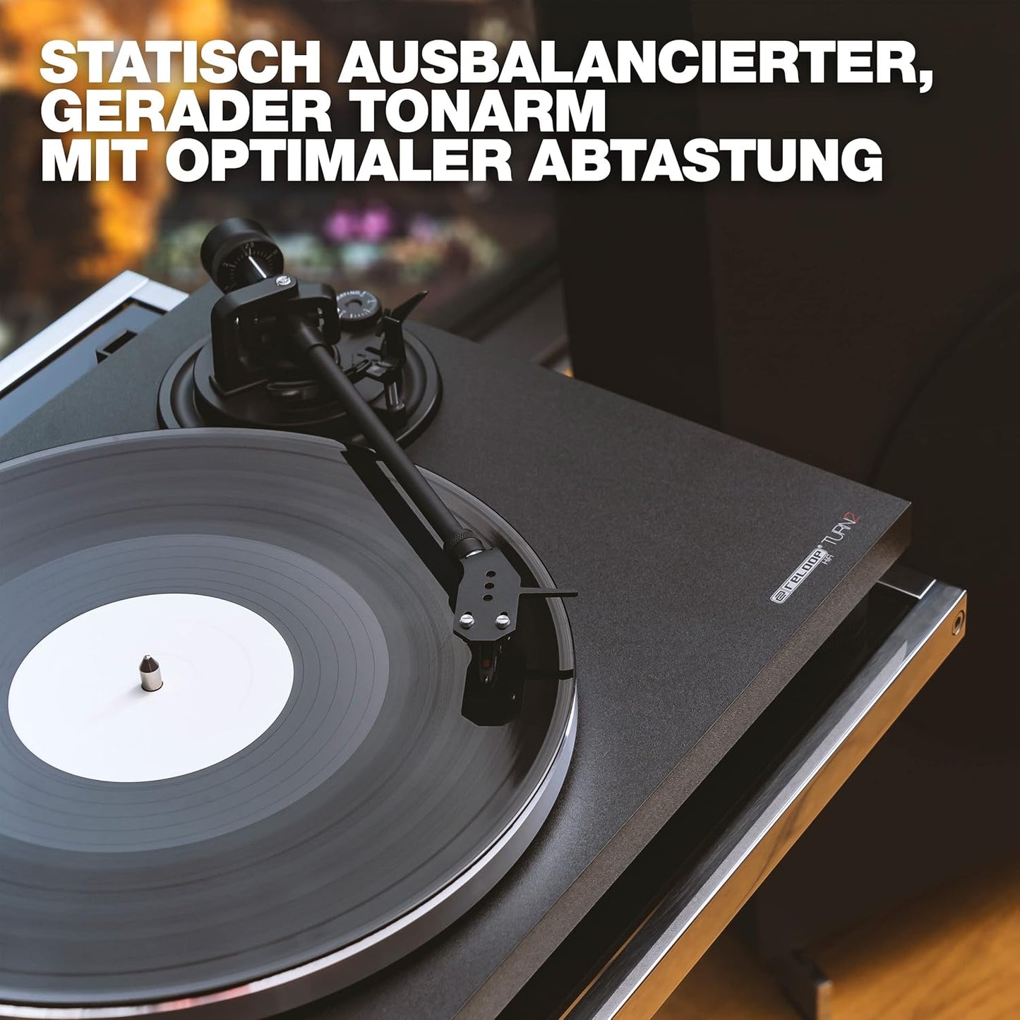 Reloop AMS-TURN-2 HiFi Turntable with Ortofon OM10