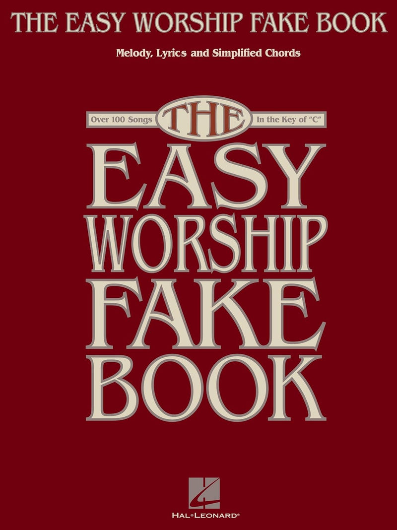 Hal Leonard Easy Worship Fake Book C Edition — main product image