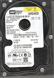 Western Digital WD400BD-75JMA0 40GB SATA HDD — main product image