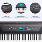 Alesis Recital PRO 88-Key Hammer Action Digital Piano