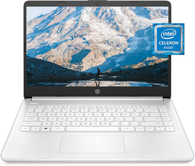 HP 14-dq0040nr 14" Laptop Celeron N4020 4GB 64GB eMMC