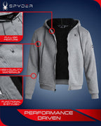 Spyder Hoodie Men's Sherpa Lined Full Zip - Cozy
