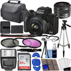 Canon M50 Mark II 15-45mm Lens Mirrorless Camera Bundle (Renewed)