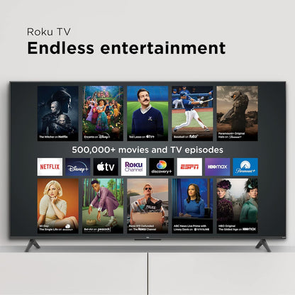 TCL 85S455 85-Inch 4K UHD Smart Roku TV