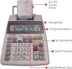 Sharp EL1750V Two-Color Printing Calculator