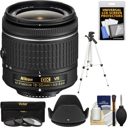 Nikon K-96698-02-CR 18-55mm VR AF-P Lens Kit Renewed