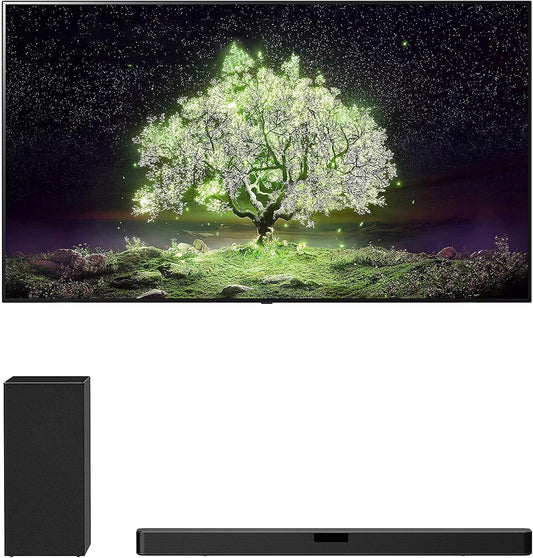 LG OLED55A1PUA 55" 4K OLED TV Soundbar (Used)
