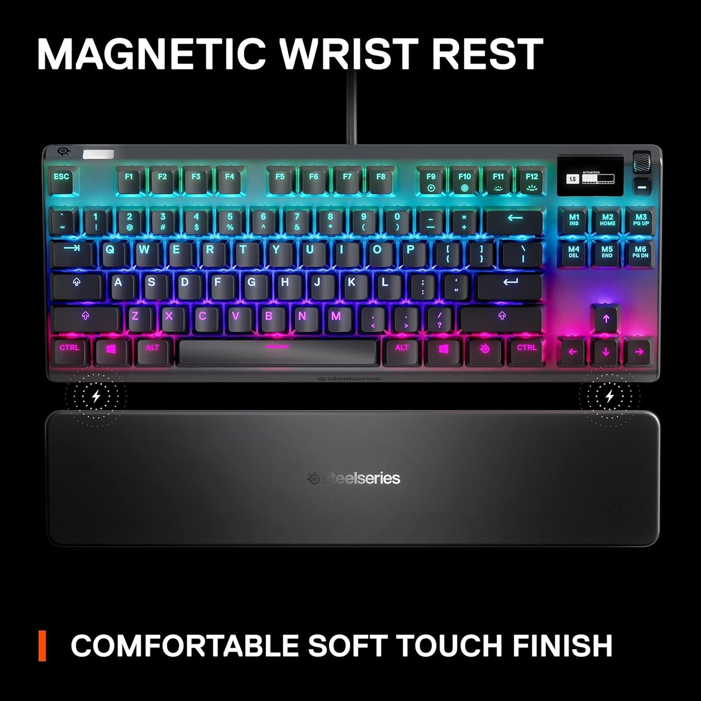 SteelSeries 64734 Apex Pro TKL HyperMagnetic Gaming Keyboard