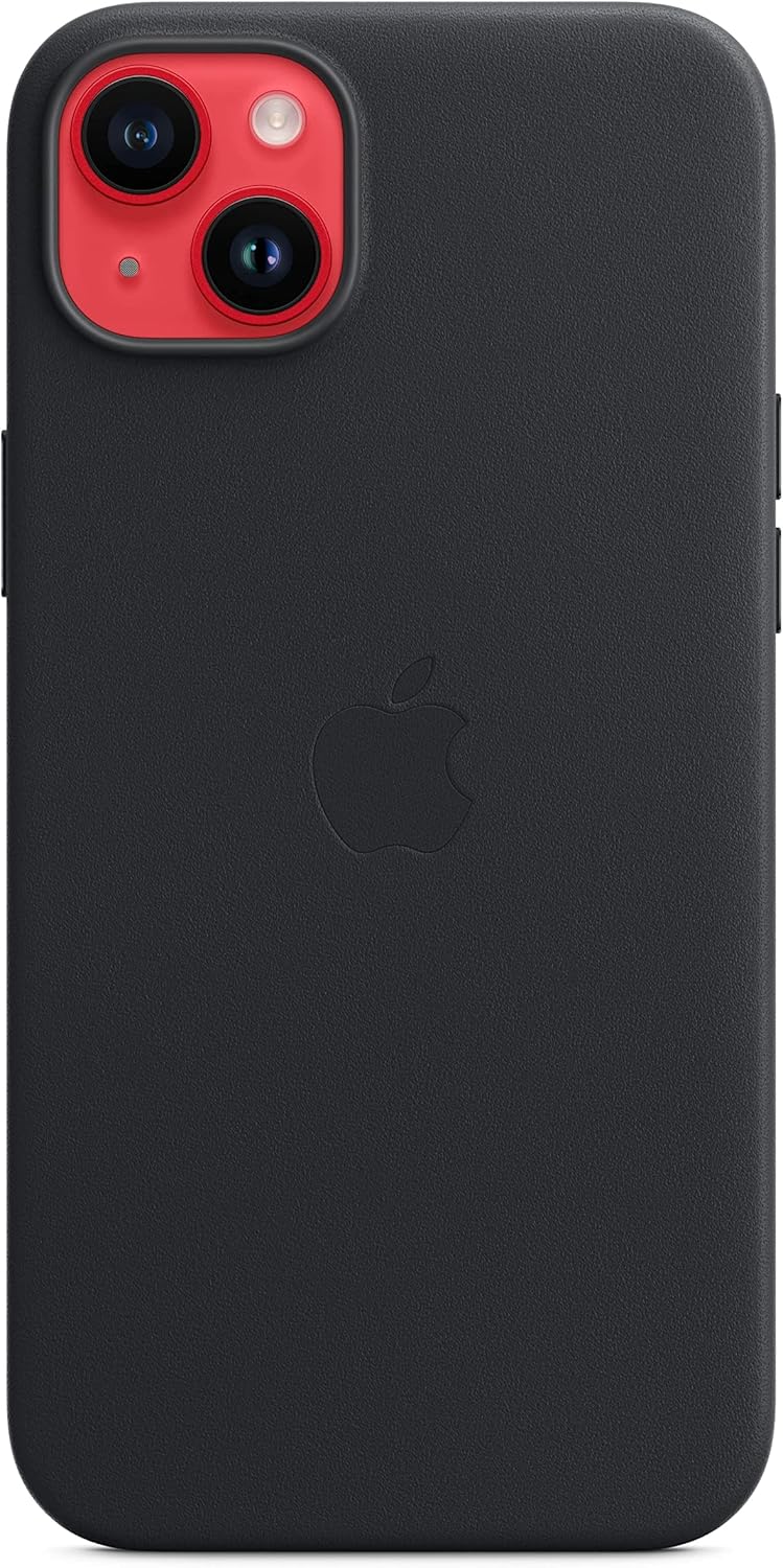 Apple iPhone 14 Plus Midnight Leather MagSafe Case
