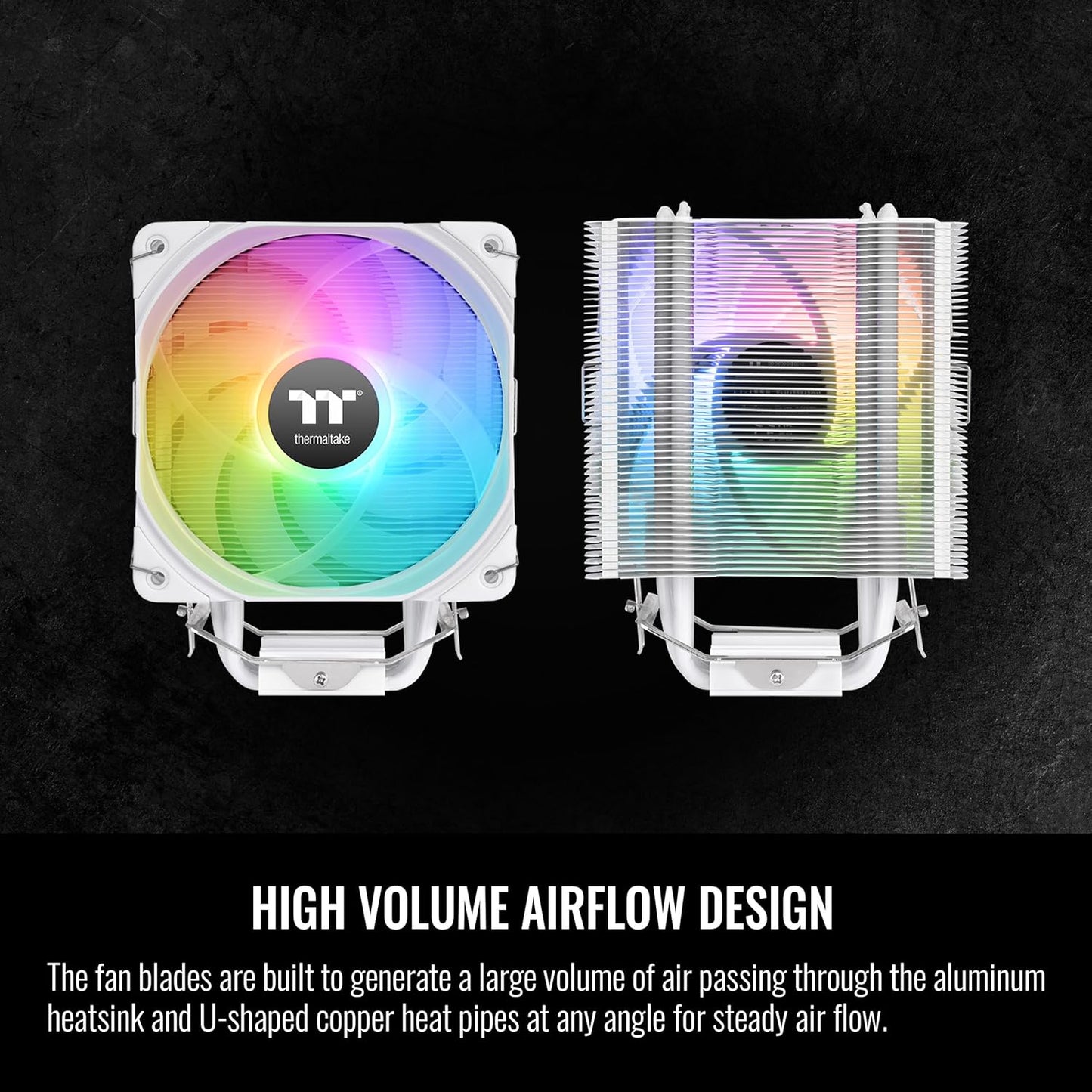 Thermaltake UX200 SE White ARGB CPU Cooler AM5/AM4/LGA1700