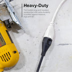 GE 81598 20 Ft Outdoor Extension Cord - Heavy Duty White