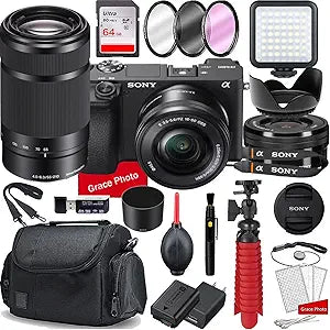 Sony a6400 Mirrorless Camera 16-50mm Lens Kit — main product image