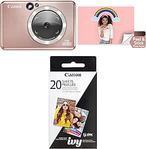 Canon Ivy CLIQ+ 2 Instant Camera Printer Rose Gold