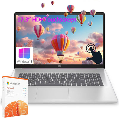 HP 17 17.3" Touchscreen Pentium Laptop Lavender