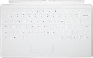 Microsoft Surface White Cover - Touch Keyboard - No Keys — main product image