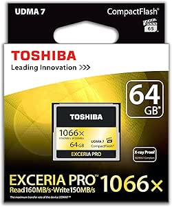 Toshiba CF-064GSG(BL8 64GB Exceria Pro CompactFlash — main product image