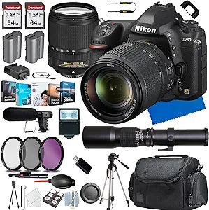 Nikon D780 DSLR 18-140mm Lens Bundle with Accessories