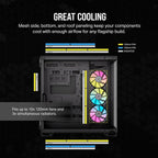 Corsair CC-9011269-WW iCUE LINK 6500X RGB Mid-Tower PC Case