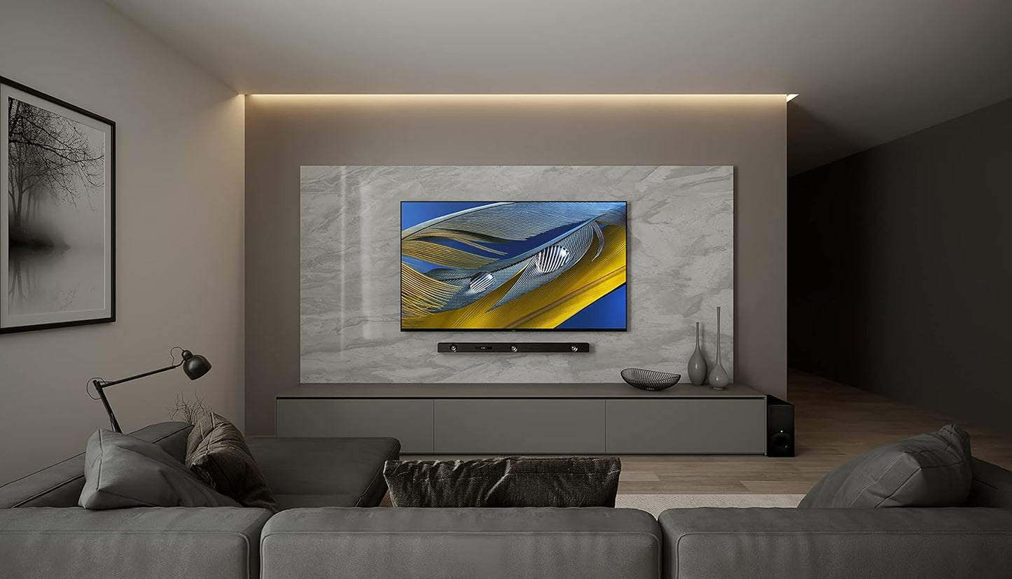 Sony BRAVIA XR A80J 77-Inch 4K OLED Google TV Bundle
