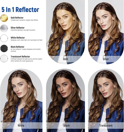Neewer NK102 Photography Lighting Kit with Backdrops
