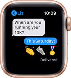 Apple Series 6 40mm GPS Gold Aluminum Pink Sand (Renewed)