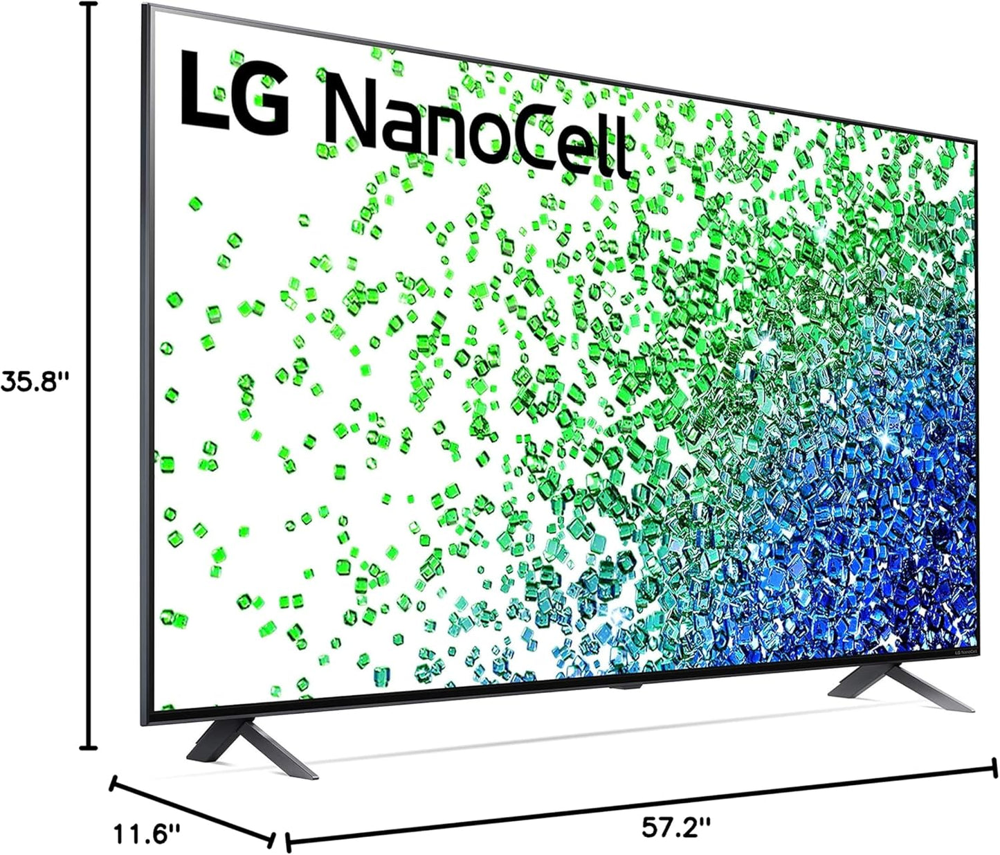 LG 65NANO80UPA 65" NanoCell 4K Smart TV Platin Audio Used