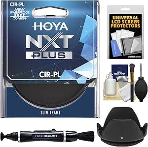 Hoya K-103175-01 52mm NXT Plus CPL Filter Kit with Hood