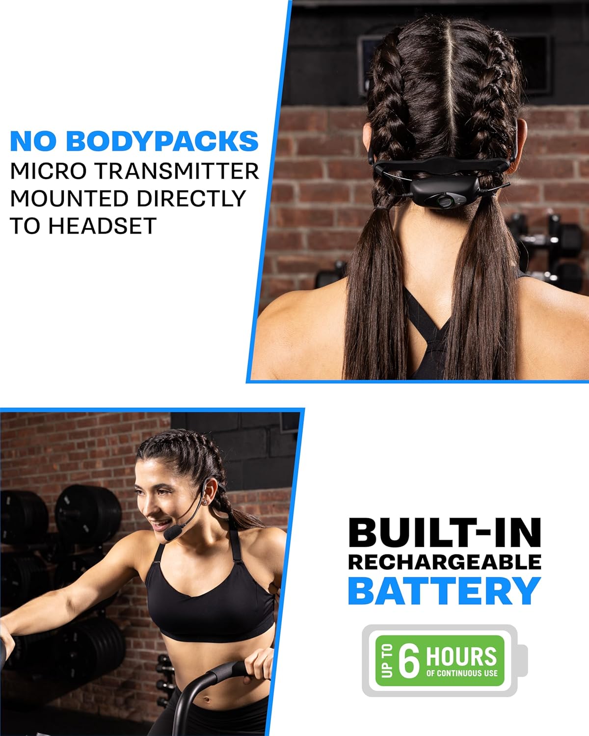Samson AirLine XD Fitness Headset USB Digital Wireless System