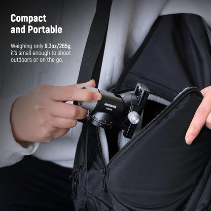 Neewer 10104457 Monopod Gimbal Head with QR Clamp