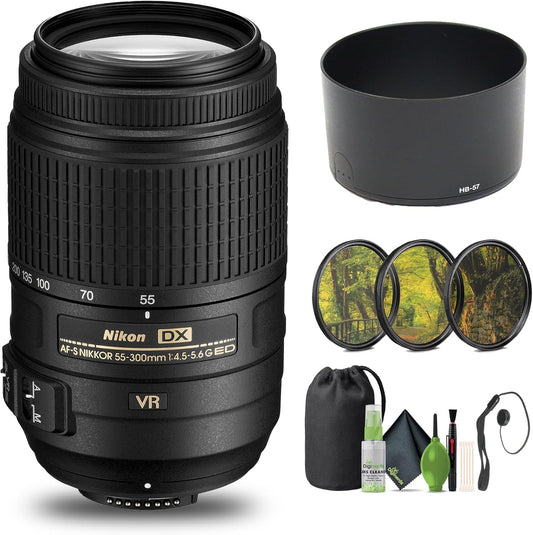 Nikon AF-S DX 55-300mm VR Telephoto Lens