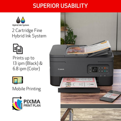 Canon 4460C052 PIXMA TR7020a Wireless All-in-One Printer