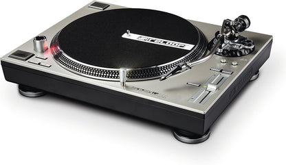 Reloop AMS-RP-7000-SLV RP-7000 Quartz DJ Turntable