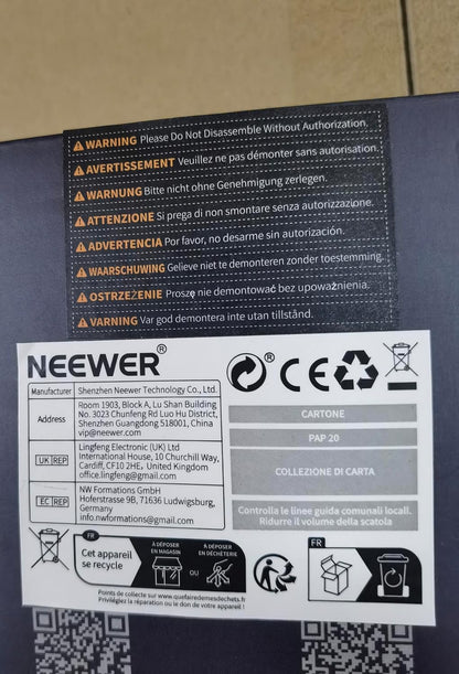 Neewer 10102594 LED Streaming Light Webcam