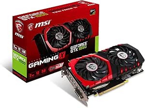 MSI GeForce GTX 1050 GAMING X 2G 2GB GDDR5 Graphics Card — main product image