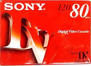 Sony Mini DV Digital Video Cassette 120 LP - 80 Min