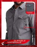 Spyder Button Down Shirt Tech Performance Work Shirt